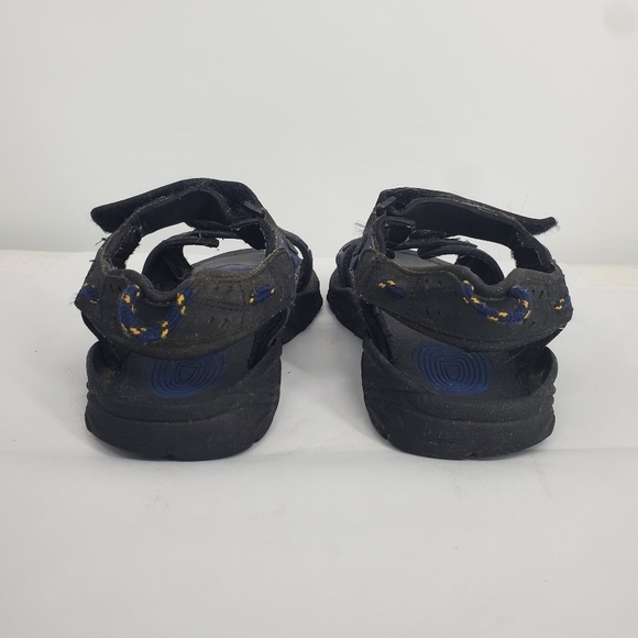 Cross Trekkers Sandals Mens 10.5M Black Blue Sling Back Hiking Outdoor Shoes main image 7